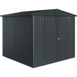 Biohort Gerätehaus Europa, 4: 244 x 228 x 203 (b x t x h) cm, dunkelgrau-metallic