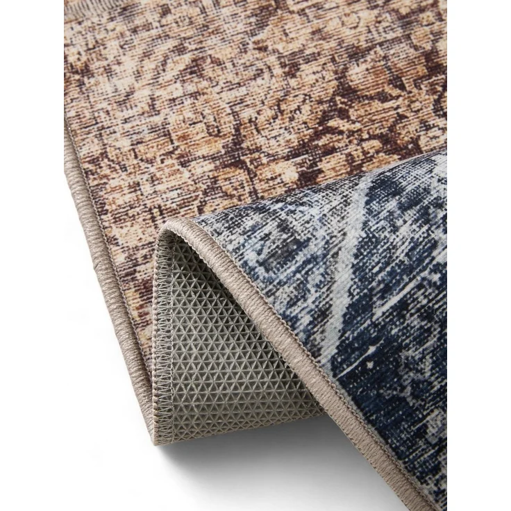 Interiyou Teppich Gent, Rechteckig, Höhe: 5 mm, Vintage Kurzflor für Wohnzimmer, Schlafzimmer, waschbar, pflegeleicht – Bild 3