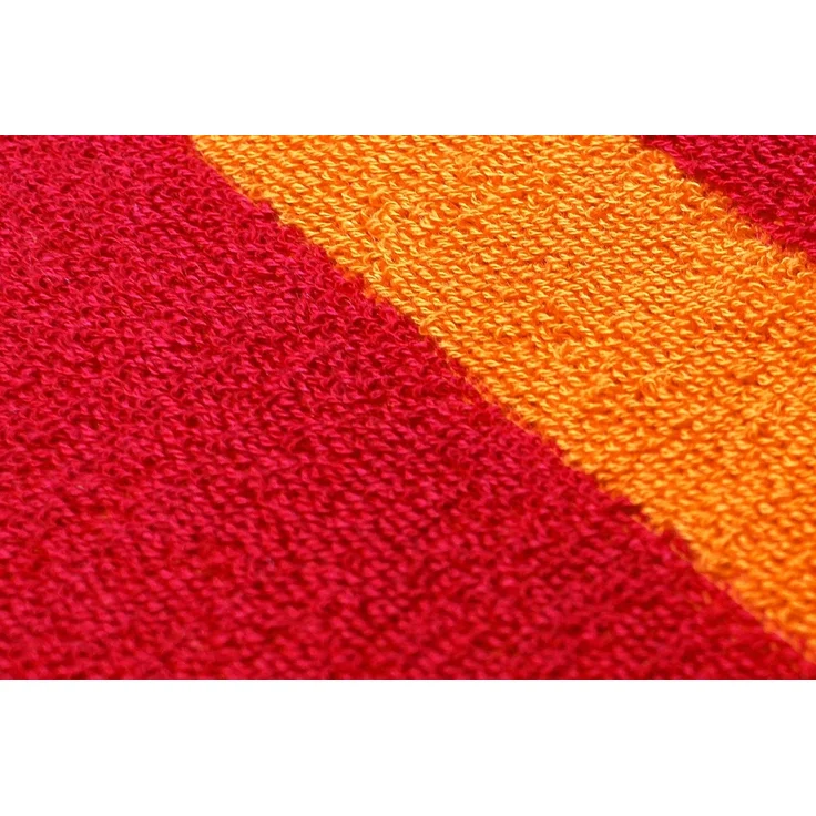 jilda-tex Strandtuch, 100% Biobaumwolle (1-St), weiche Frottee-Veloursqualität – Bild 4