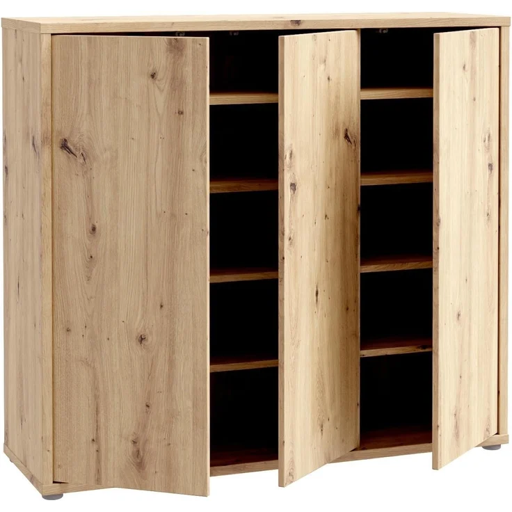 FORTE Schuhschrank Alice Springs Stauraumschrank, Mehrzweckschrank, grifflose Front, Push to open – Bild 6