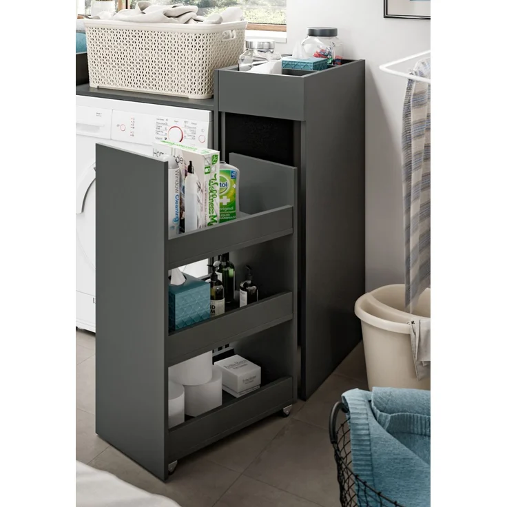 Waschmaschinenumbau Set Flexy in grau 300 x 196 cm – Bild 3