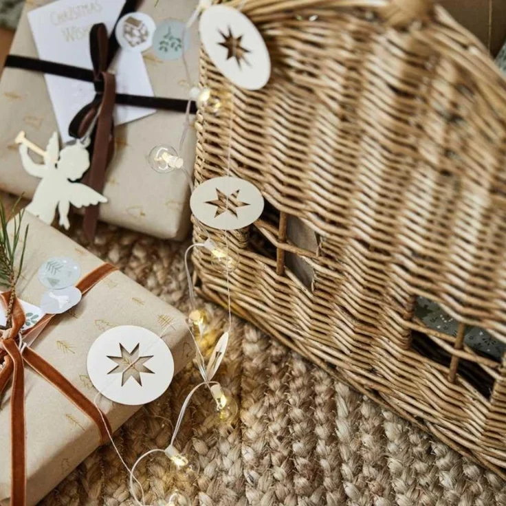 Weidenkorb Korb Korbhaus Haus Dekokorb mit Henkel Ib Laursen 29018-67 – Bild 5