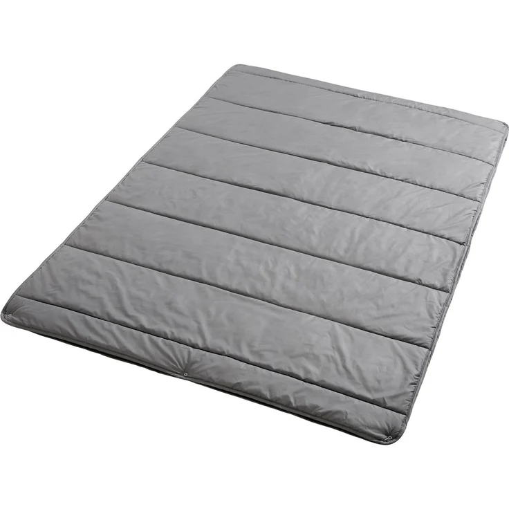 OTTO home Microfaserbettdecke + Microfaserkissen Clarra Spar Set, Decke + Kissen 135x200, 155x200 cm & weitere Größen, Set mit Kissen 40x80 cm, 80x80 cm, Sommer, Herbst, Winter in grau – Bild 2