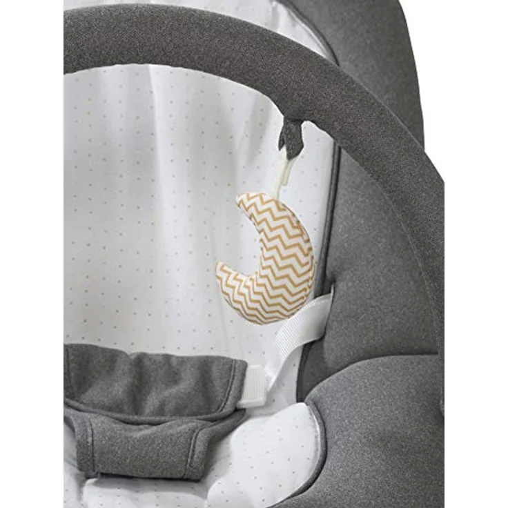 VERTBAUDET Babywippe mit Spielbogen BABYDREAM grau/weiß ONE SIZE – Bild 5