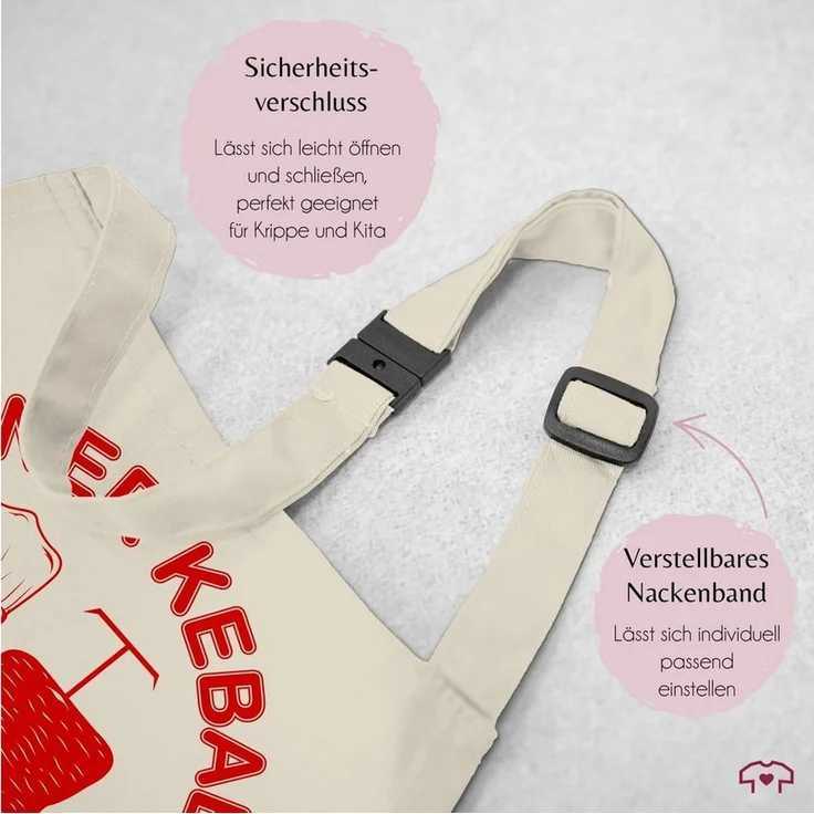 Shirtracer Kochschürze Original Döner Kebab Logo I Döner Kebap I Döner Geschenke, (1-tlg), Karneval & Fasching – Bild 4