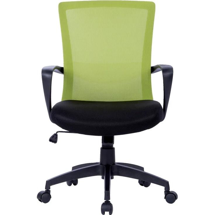 Carryhome 'PAN' Drehstuhl Stoff schwarz grün, 57 x 98 x 59 cm, 140 kg belastbar, höhenverstellbar – Bild 7