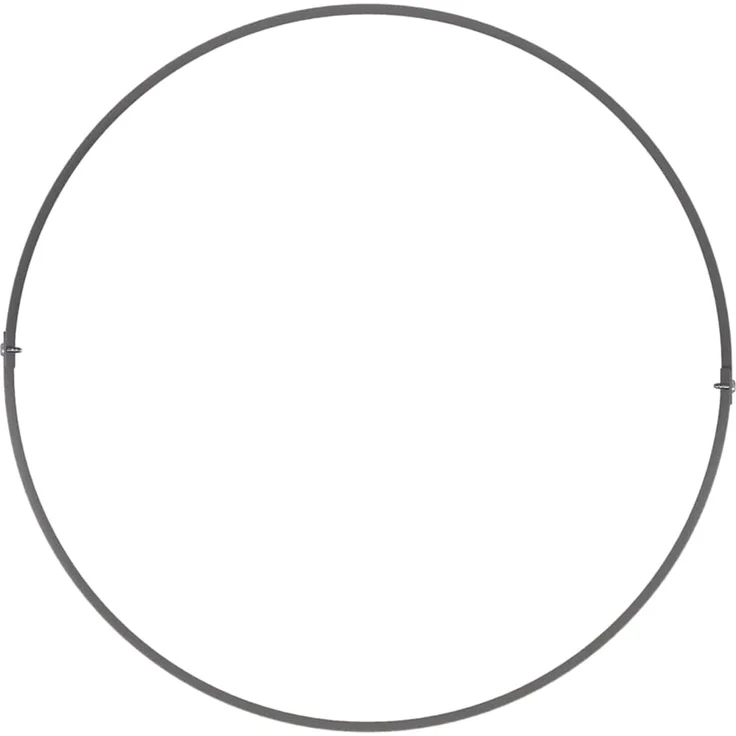 vidaXL Pflanzenring Schwarz 40 x 40 x 20 cm Kaltgewalzter Stahl 873606 – Bild 6