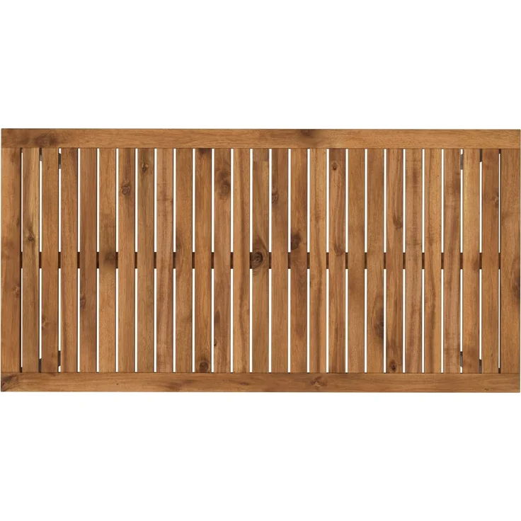 vidaXL Gartentisch NAARDEN Natur und Weiß 108,5 x 55 x 75 cm 901314 – Bild 5