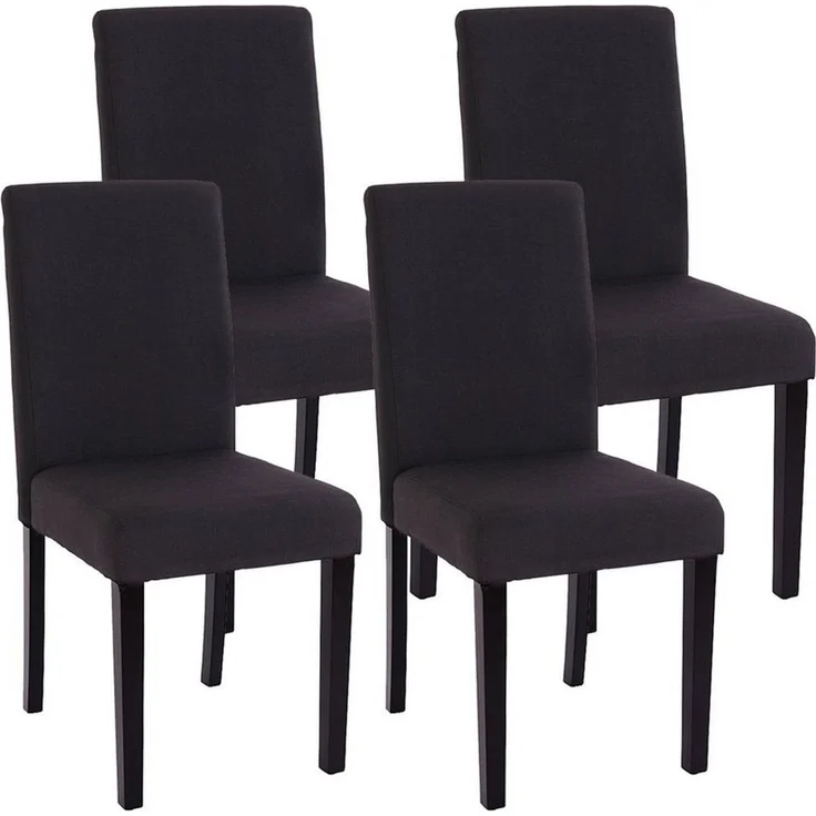 MCW Esszimmerstuhl Littau-s-4 (Set, 4 St), 4er-Set, Rutschfest durch Kunststoffuntersatz, Komfortable Polsterung – Bild 5
