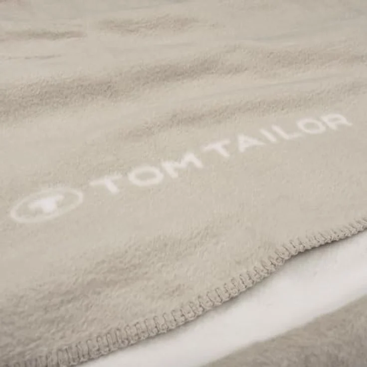 Tom Tailor Decke, uni in Sand, Textil, 150x200 cm, kuschelige Wohndecke – Bild 2