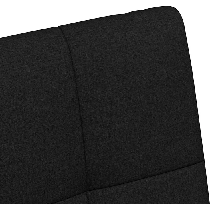 vidaXL Esszimmerstühle mit Rollen 2 pcs Schwarz 58 x 65 x 94 cm Stoff 42017831 – Bild 7