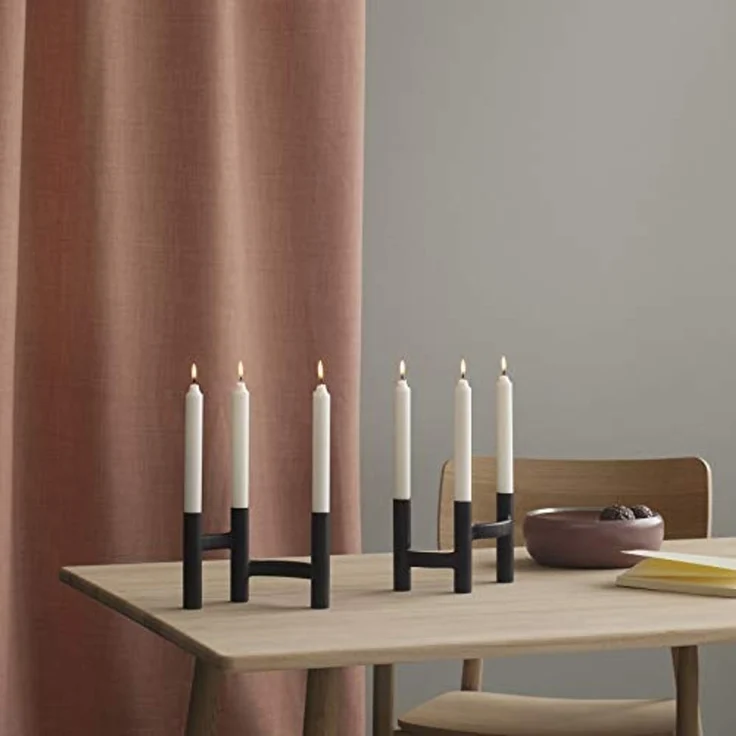 Stelton Ora Kerzenständer 3-armig schwarz – Bild 3