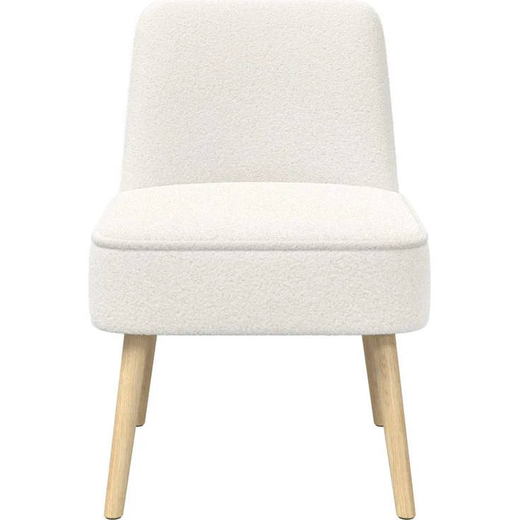 vidaXL Schlafsessel Creme Bouclé 42050539 – Bild 3