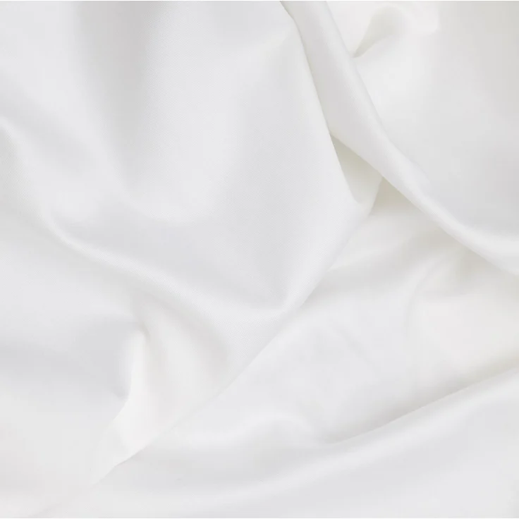 L'essentiel Maison 'De White' Satin-Spannbettlaken für Einzelbetten (DE), Weiß, 200+30 x 100 cm – Bild 2