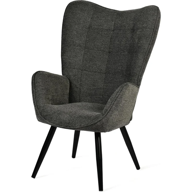 MEUBLE COSY Sessel Relaxsessel Lehnstühle Polstersessel Einzelsofa mit Metallbeinen Ohrensessel für Wohnzimmer Schlafzimmer Büro Vanity, Stoff