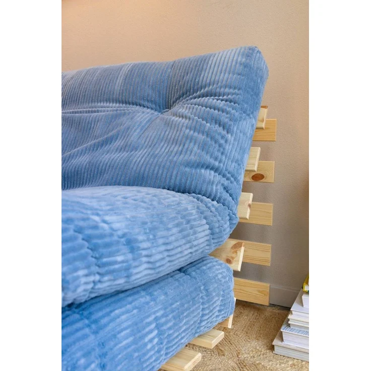 Schlafsofa Klappsofa ROOTS 140 Cord Hazy Blue von KARUP – Bild 10