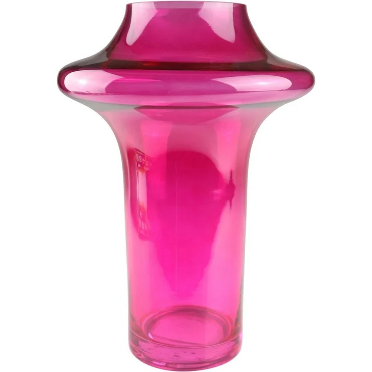 AM Design Dekovase Vibrant pinkfarbene Glasvase, Farbe und Energie für jeden Raum – Bild 3