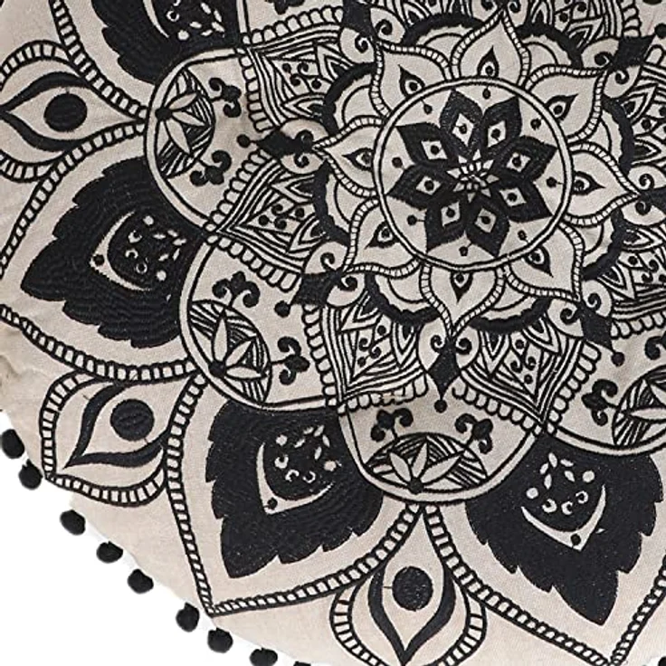 Marrakesch Orient & Mediterran Interior Pouf Orientalische Bodenkissen, Sitzkissen Nael, Hocker, Yogakissen, Handarbeit – Bild 5