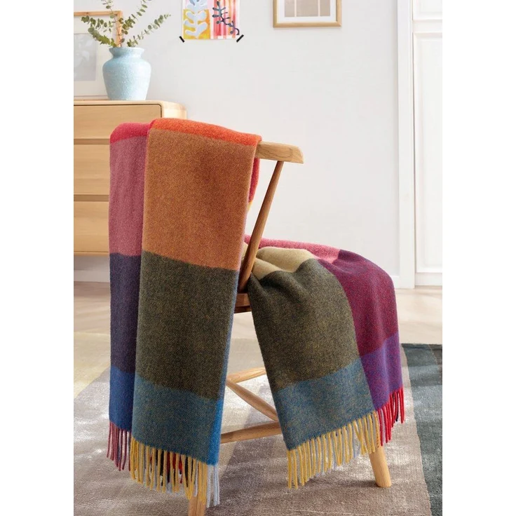 Plaid Cashmere-Plaid, Biederlack, Plaid Soft Impression, Biederlack, im Doubleface-Look, Kuscheldecke – Bild 5