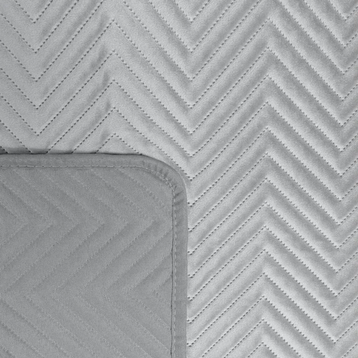 Eurofirany Bettüberwurf SOFIA, Elegante Tagesdecke Velvet Sesseldecke Sofadecke Überwurf Samt – Bild 3