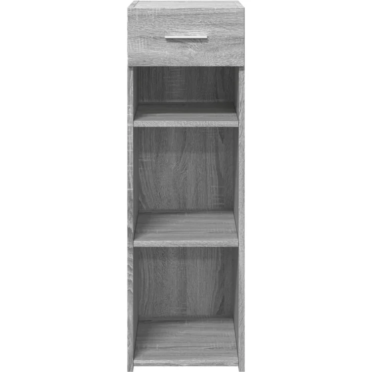 vidaXL Sideboard Grau Sonoma 30x42,5x93 cm Holzwerkstoff 846311 – Bild 4
