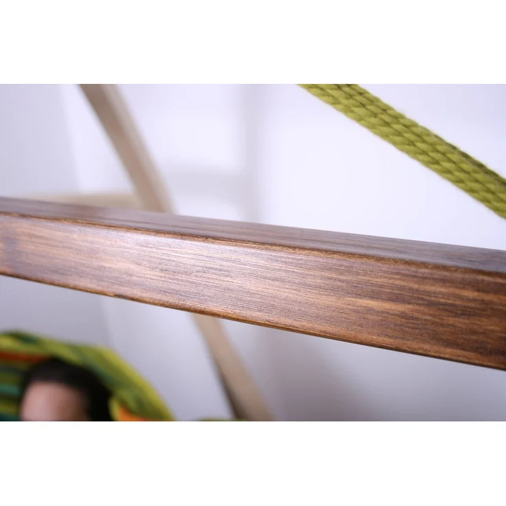 MacaMex Hängestuhl Cayo GIGANTE Verde, XXL, Südamerika ,Baumwolle, Grün/Multicolor – Bild 5