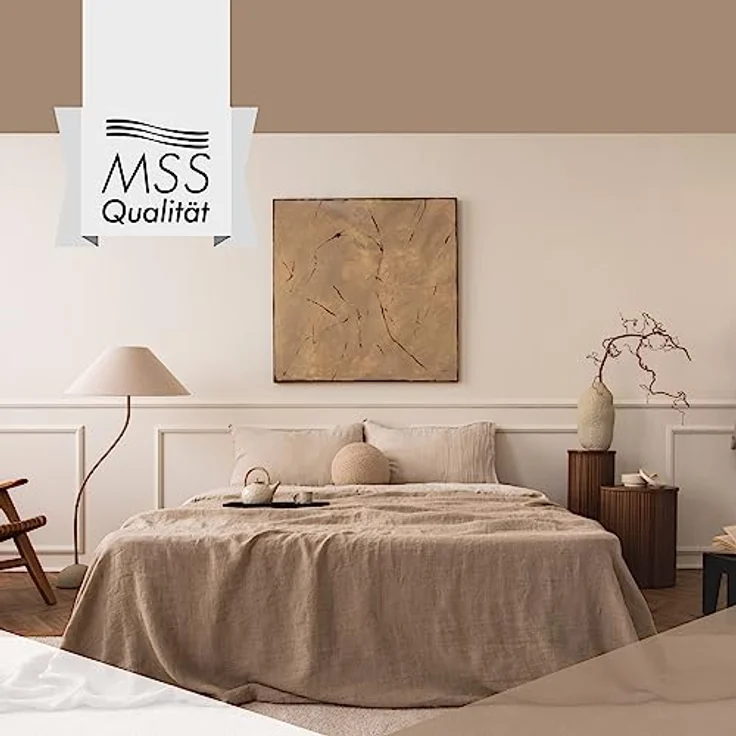MSS e.K. Kaltschaum-Matratzentopper 80 x 200 cm, 10 cm dicke Matratzenauflage für ergonomischen Schlafkomfort, atmungsaktiver Bezug, waschbar, made in Germany – Bild 5