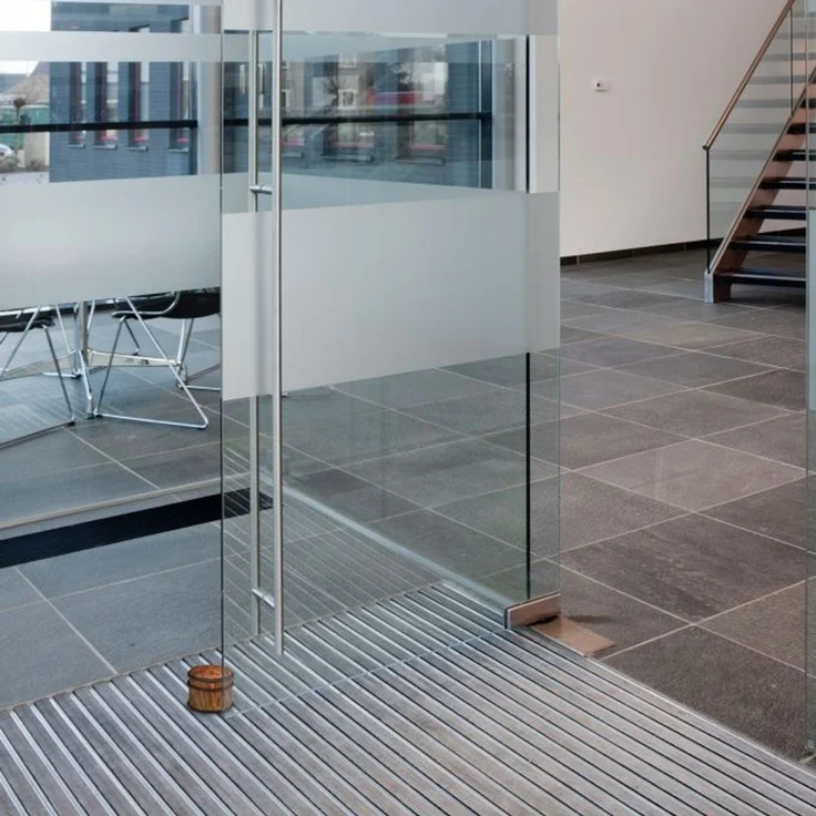 Relaxdays Türstopper Holzoptik dunkelbraun – Bild 5