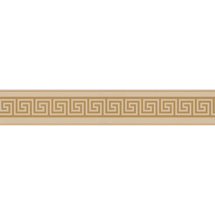 A.S. Création Bordüre Only Borders 11, strukturiert, Motiv, geometrisch, grafisch, Tapete Bordüre Geometrische Bordüre Metallic Borte Wohnzimmer Flur