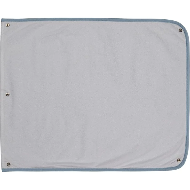 Sterntaler Frotteeauflage Wickeltisch zum Wechseln - Wickelauflagenbezug aus saugfähigem Baumwollfrottee - waschbar und wasserundurchlässig -Wickeltischauflagenbezug mit Druckknöpfen, blau – Bild 2