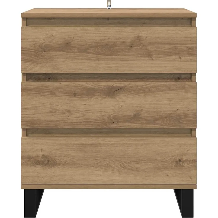 vidaXL Sideboard Artisan-Eiche 60 x 35 x 70 cm Holzwerkstoff 881954 – Bild 5