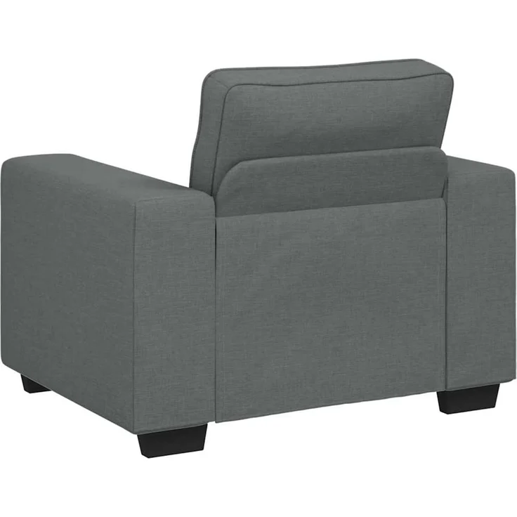 vidaXL Sessel Dunkelgrau 100x77x82 cm Stoff 4105147 – Bild 5