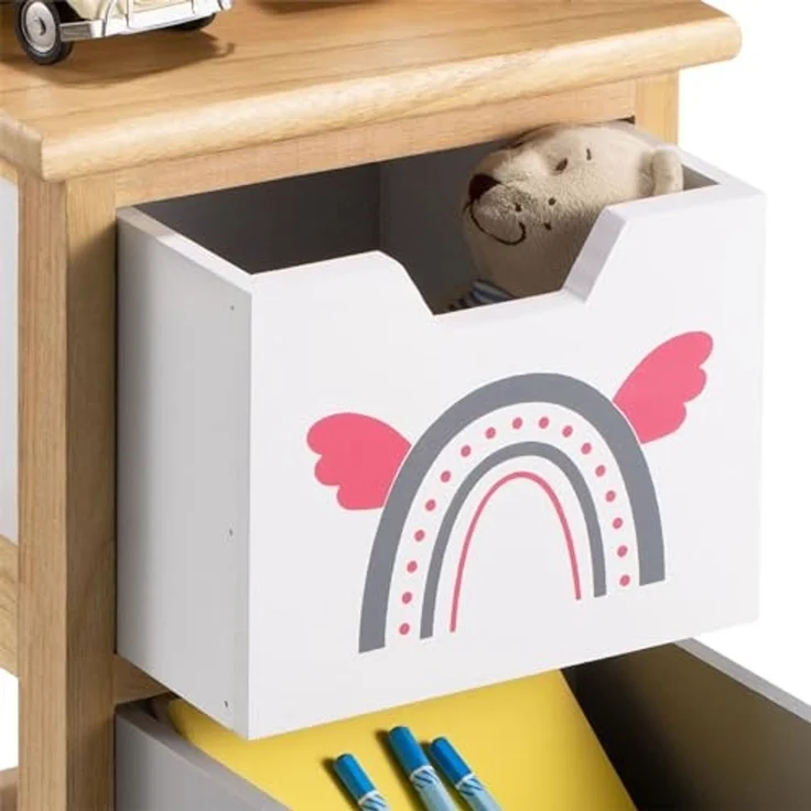 CARO-Möbel Kommode ESTA, Kommode ESTA, Kinderzimmer Möbel, Deko, Holz Natur – Bild 5