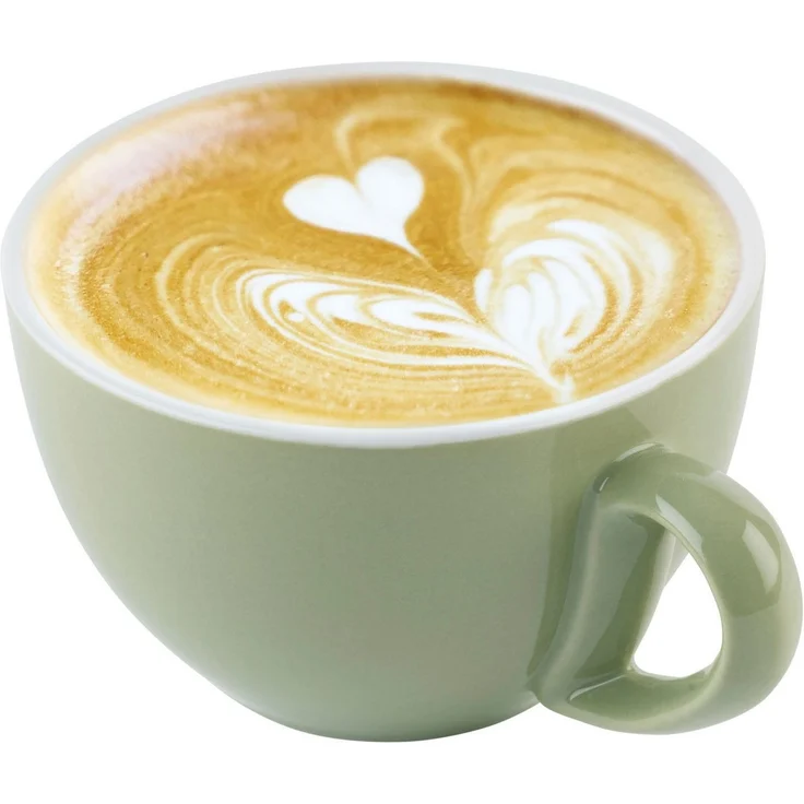 APS Cappuccinotasse 6er Set Cappuccino Tassen -SNUG-, 6-tlg, Porzellan, für Heißgetränke aller Art geeignet – Bild 2