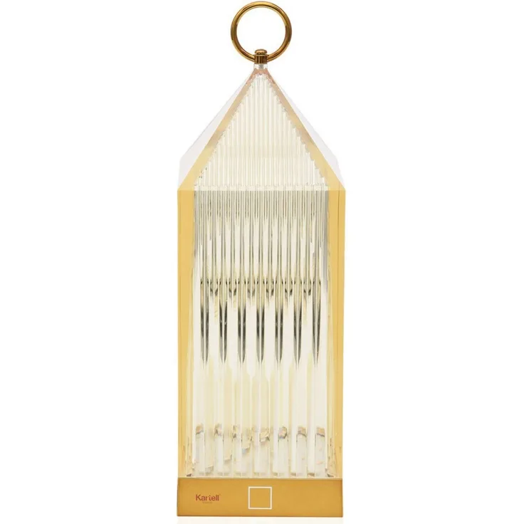 Lantern Lampe braun