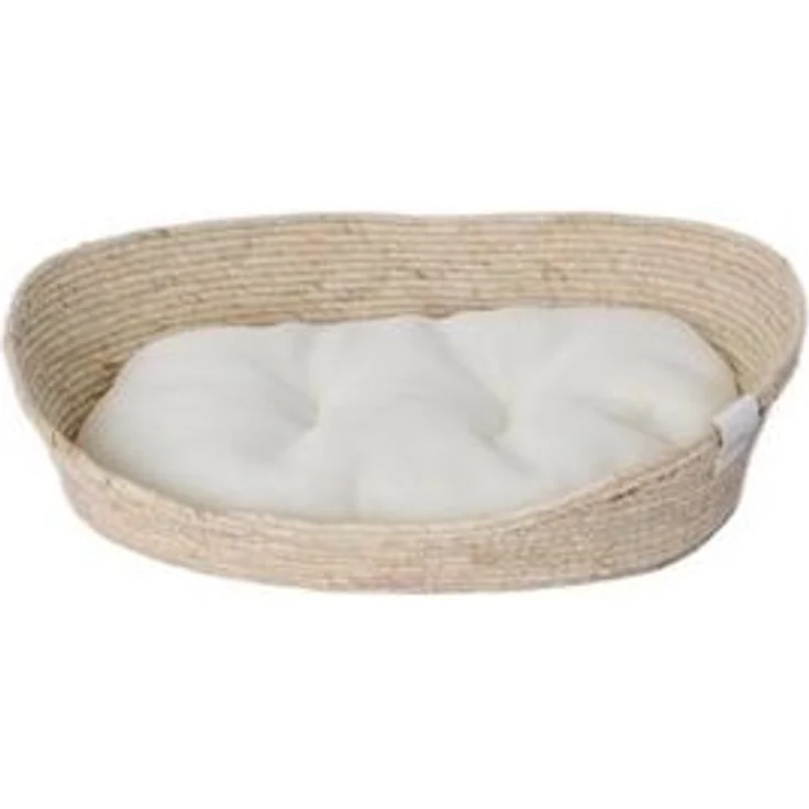 Dehner Tierbett Premium Kuschelbett Tiefer Schlaf, Naturmaterial, versch. Größen, exquisites, hochwertiges Hundebett / Katzenbett – Bild 6