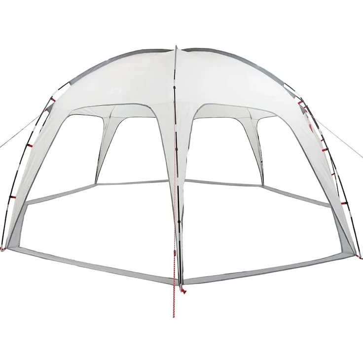 vidaXL Partyzelt Grau Wasserdicht 4100645 – Bild 2
