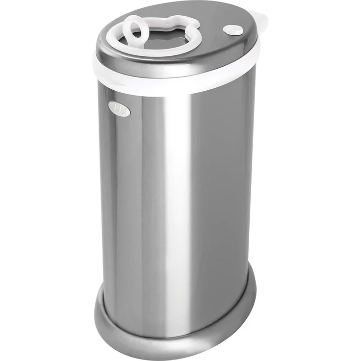 Ubbi Windeleimer Metall Silber Silber