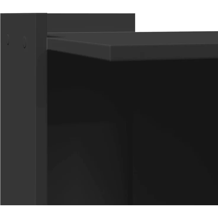 vidaXL Katzenklo Schwarz 42x42x51 cm Holzwerkstoff 857743 – Bild 7