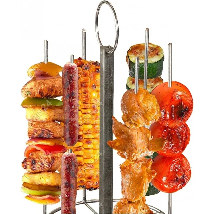 Tandoor Zubehör 6-teiliges Set Edelstahl und Gusseisen – Bild 9