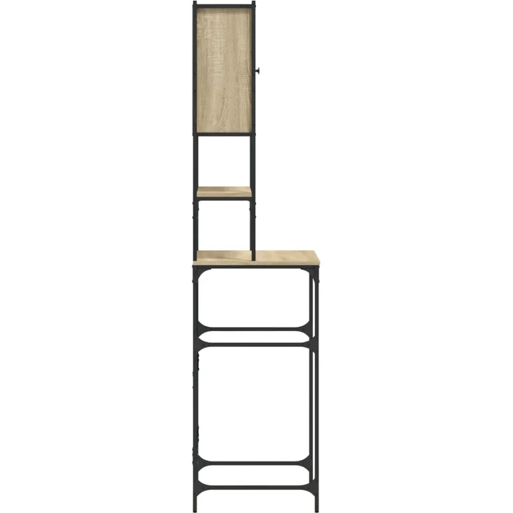 vidaXL Waschmaschinenschrank Sonoma-Eiche 68x48,5x194 cm 838974 – Bild 8