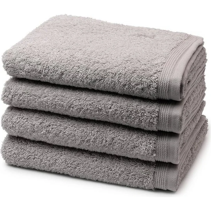 Möve Superwuschel 4 tlg. Frottier-Set - 4 X Handtuch (50 X 100cm) - 520 g/m2 - Cashmere – Bild 1