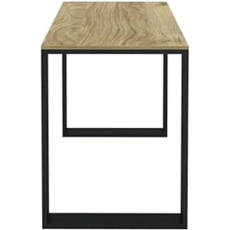 AKKE Esstisch, Esszimmertisch LOFT Schwarze Beinen Küchentisch Bürotisch 2mm-PVC – Bild 4