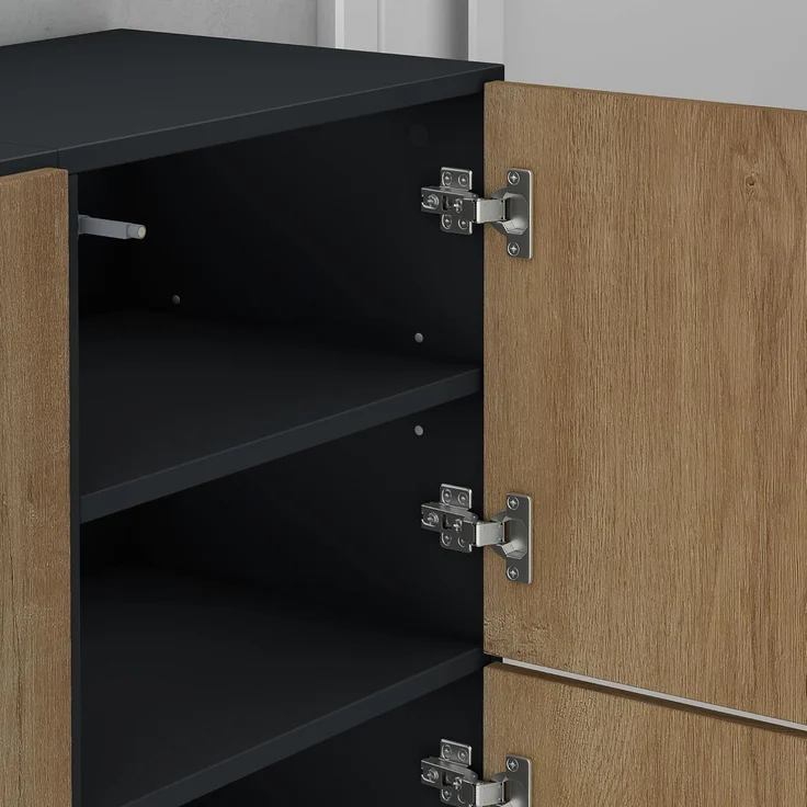 doporro Schuhschrank Schuhregal Schuhständer mit 3 Fächern Schuhschrank02 – Bild 7