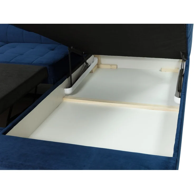 Mirjan24 Ecksofa Nord (Farbe: Spirit White, Seite: Links), 91 x 203 x 264 cm – Bild 5