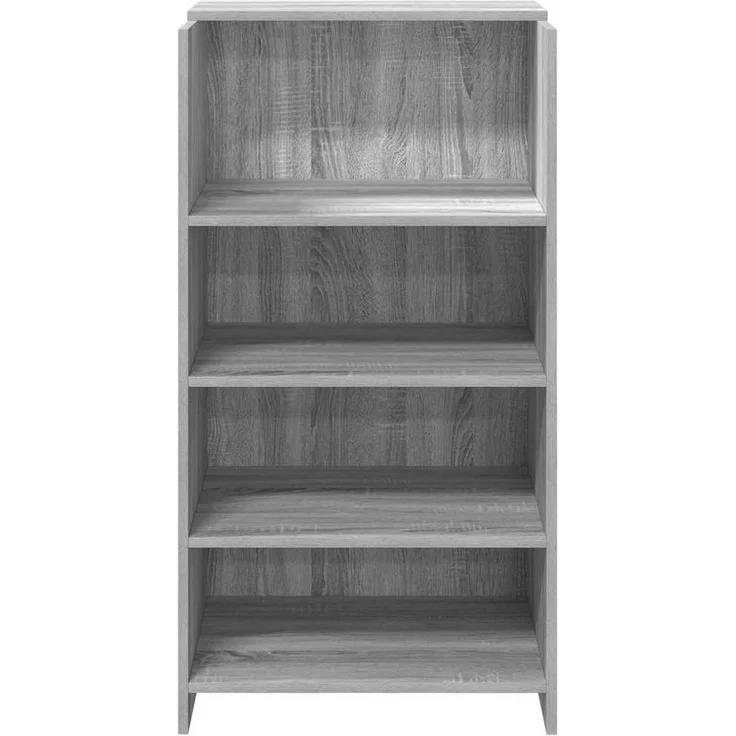 vidaXL Empfangstheke Grau Sonoma 55x50x103,5 cm Holzwerkstoff 859020 – Bild 4