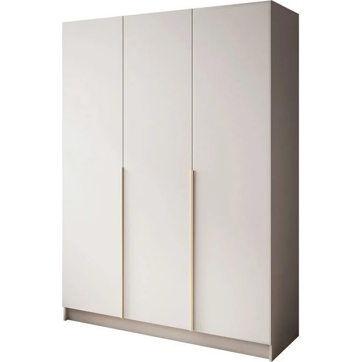 Lookway Kleiderschrank SAVAGE 3D Kaschmir Dreitüriger Schrank mit Kleiderstange Breite: 150 cm – Bild 5