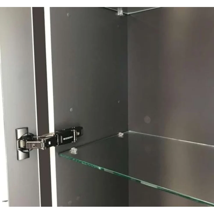 GEBERIT SMYLE SQUARE Midischrank 36 cm breit, Anthrazit – Bild 3