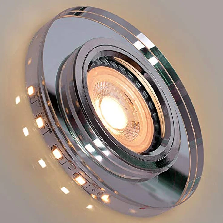 Maxkomfort Einbauleuchte 4111-4112, LED wechselbar, ohne Leuchtmittel, warmweiß, 3000K, einbauleuchte – Bild 3