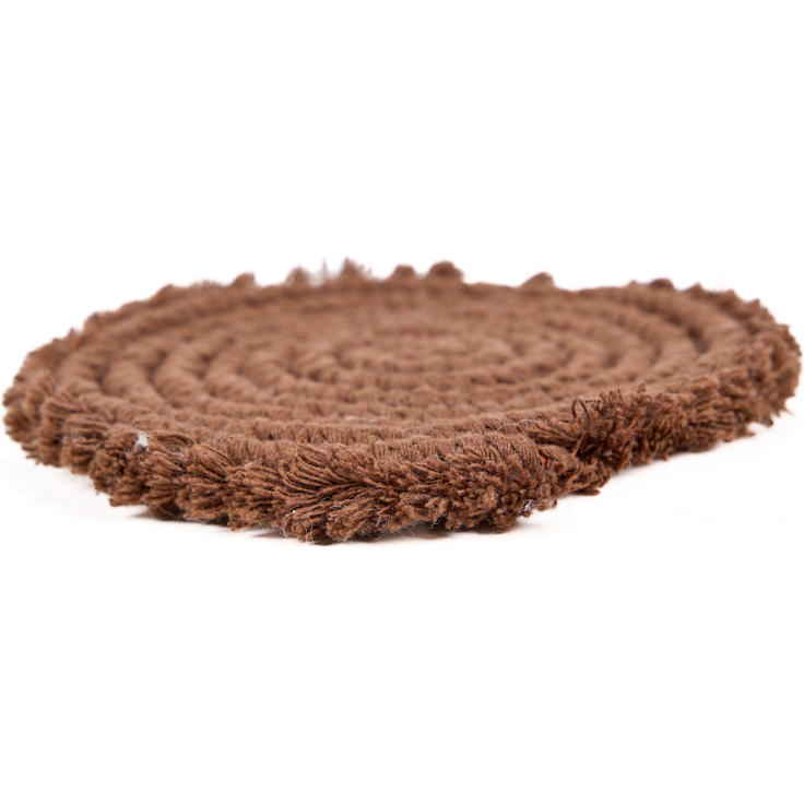 Der Cotton Untersetzer - Dunkles Walnussbraun – Bild 7